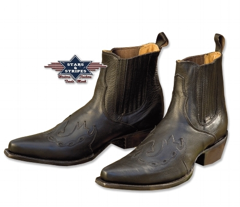Reduziert - Stars & Stripes Cowboystiefeletten - Sturgis, Größe 41
