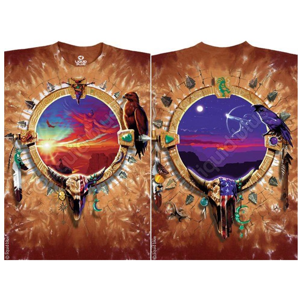 Liquid Blue T-Shirt - Canyon Sunset