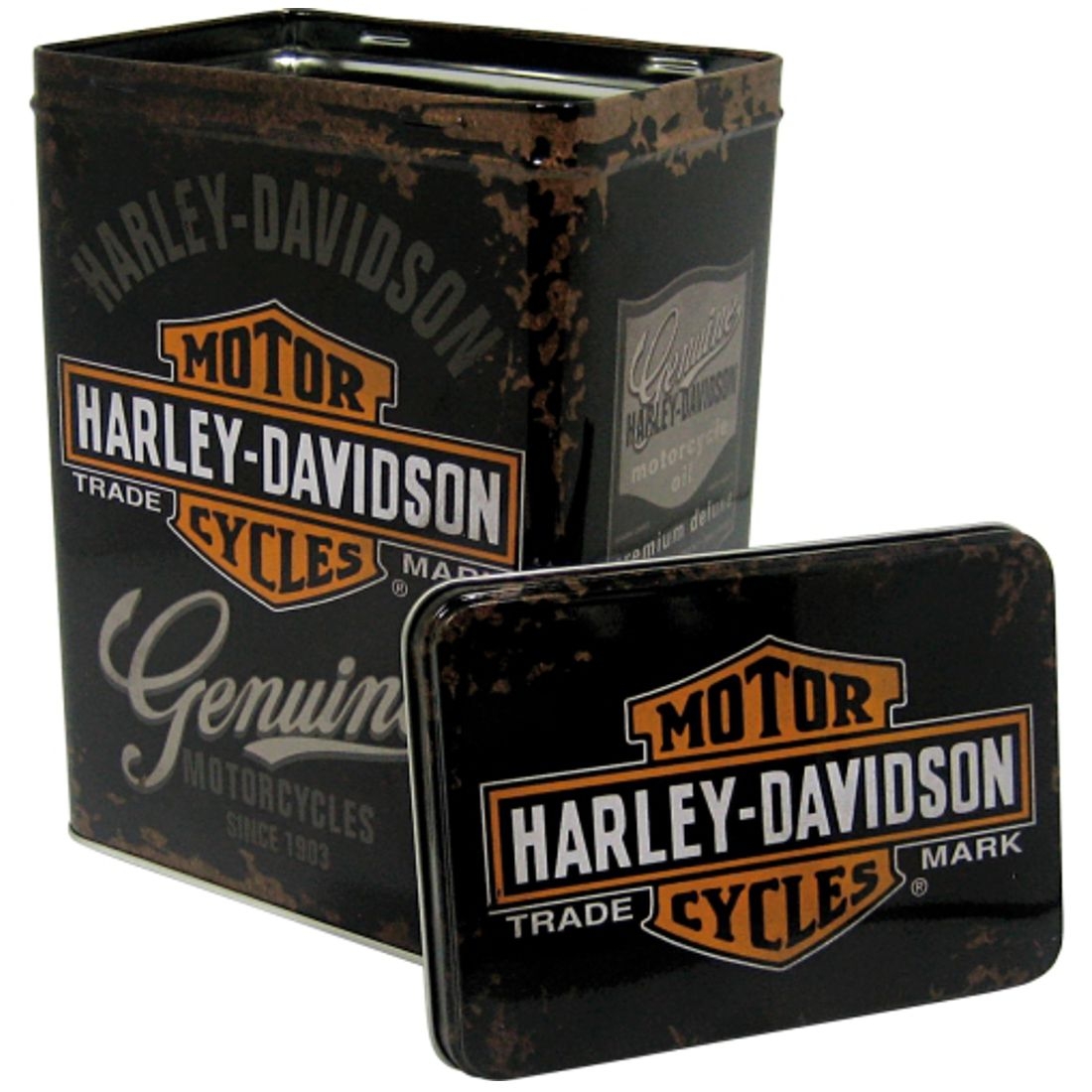 Vorratsdose - Harley Davidson Genuine Logo, XXL