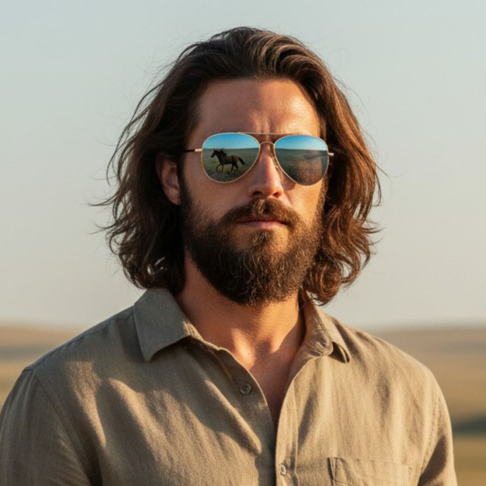 Sonnenbrille - Pilotenbrille - Steven