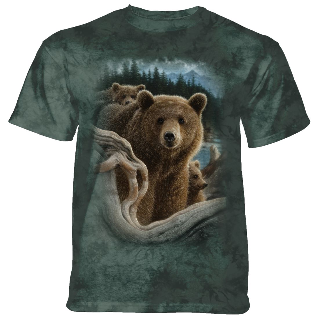 The Mountain T-Shirt - Backpacking Bear