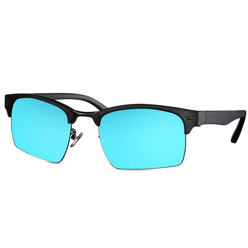 Verspiegelte Clubmaster Sonnenbrille - Harper