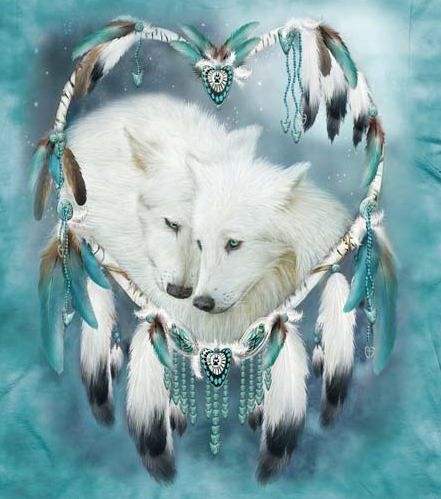 The Mountain T-Shirt - Wolf Heart