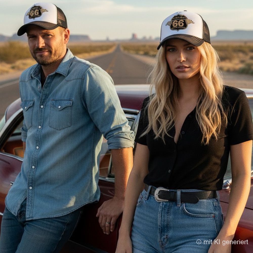 Mesh Basecap - Route 66