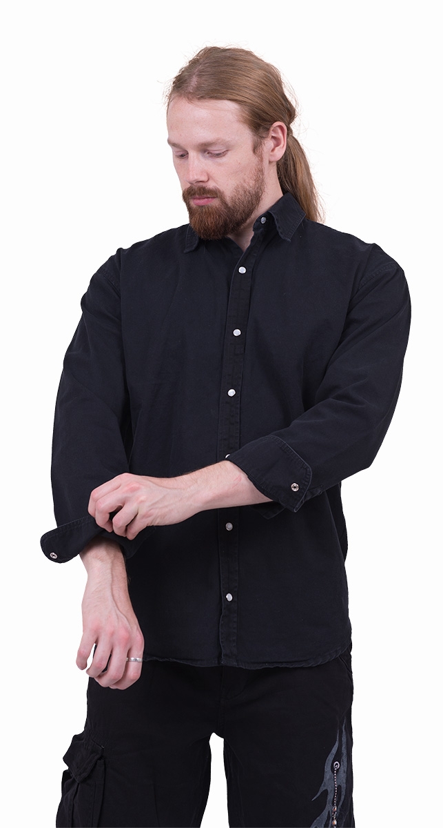 Reduziert - Spiral Hemd - Metal Streetwear , Größe 3XL