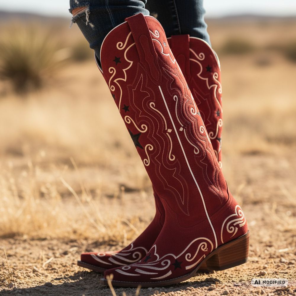 Damen Langschaft-Cowboystiefel - Boot Legends Of The West - Calico
