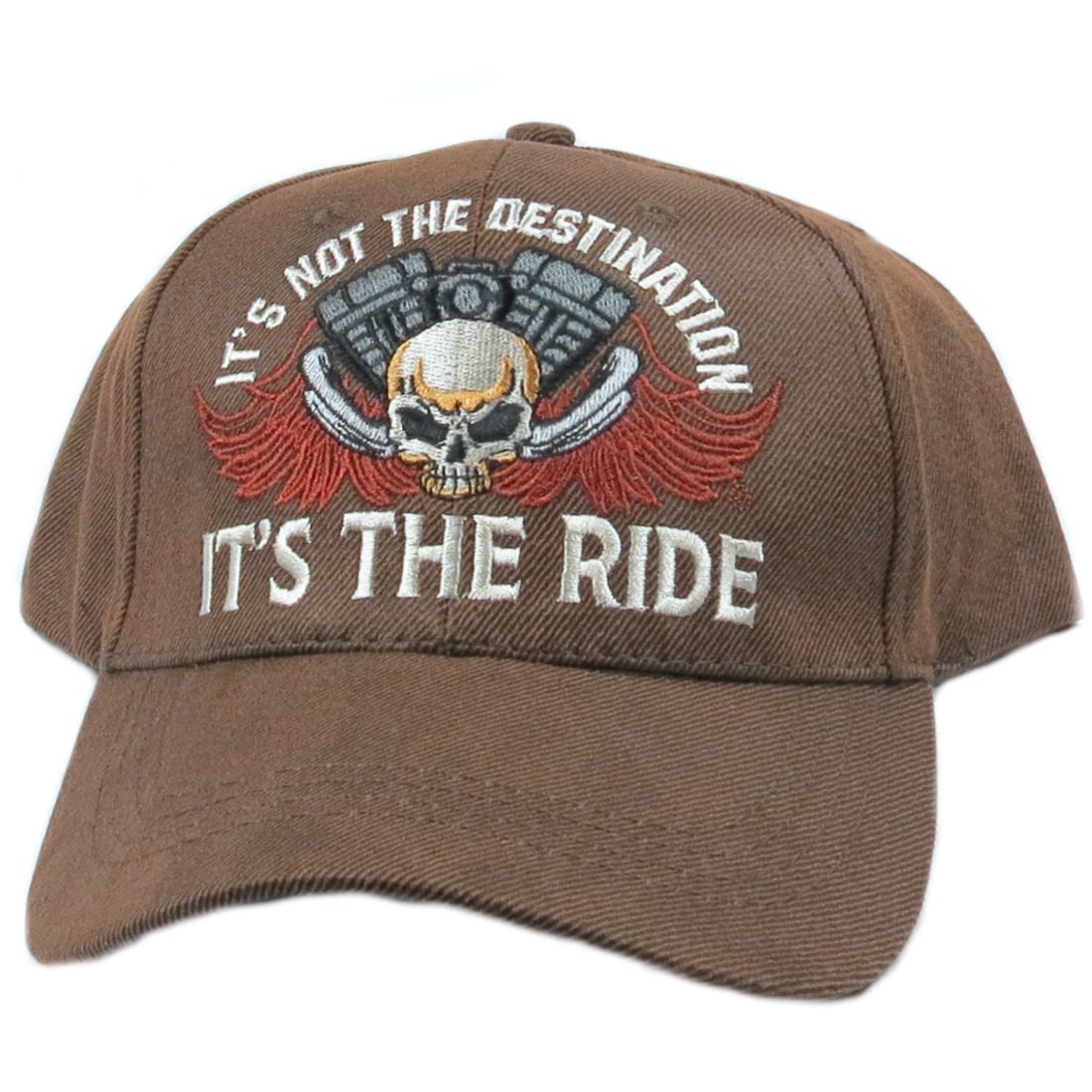 Biker Oilskin Basecap - It´s Not The Destination