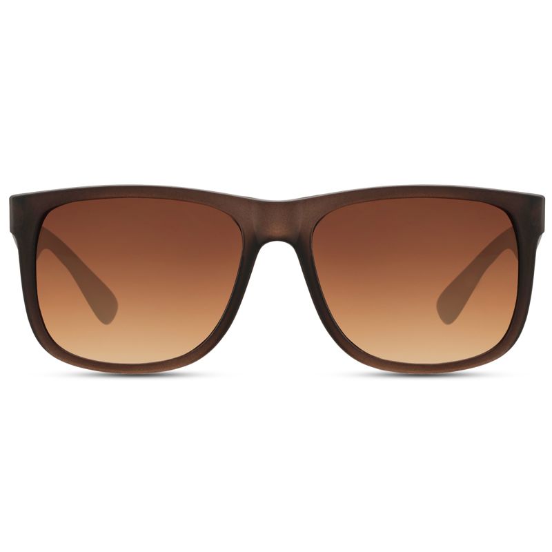 Wayfarer Sonnenbrille, braun