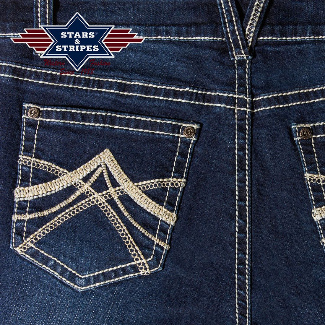 Western Damen-Jeans von Stars & Stripes - Kimberly