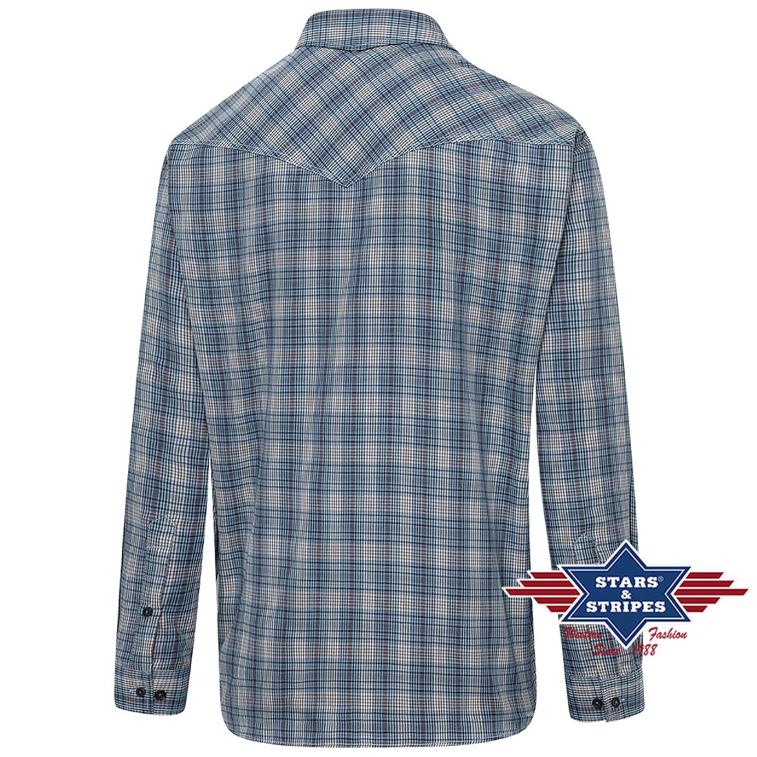 Reduziert - Westernhemd von Stars & Stripes - Kansas, Größe 2XL