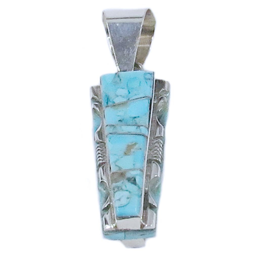 Doppelseitiger Indianerschmuck Kettenanhänger -  Symphony Of Turquoise & Opal