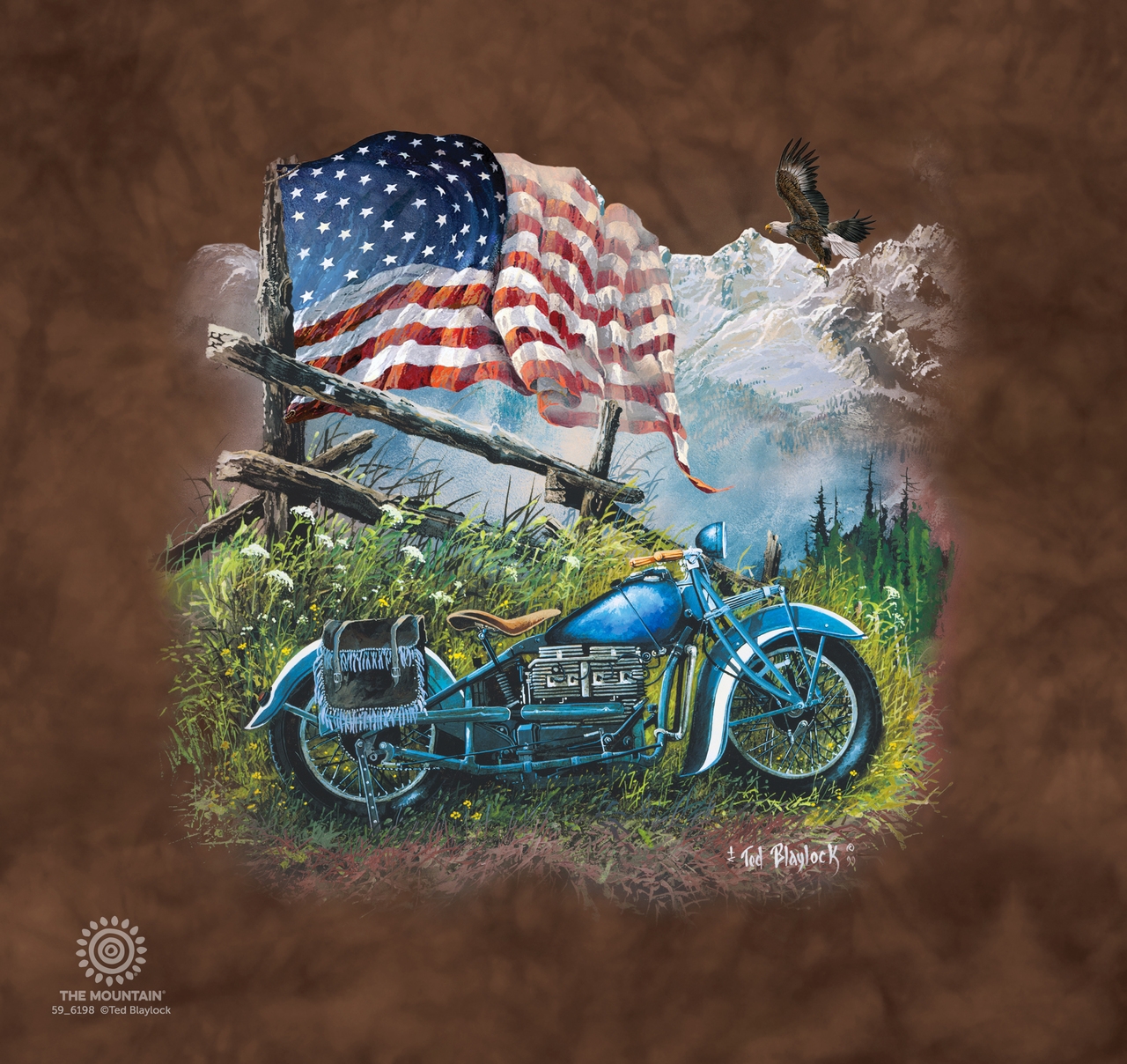 Barista Thermobecher aus Edelstahl - The Mountain - Biker Americana