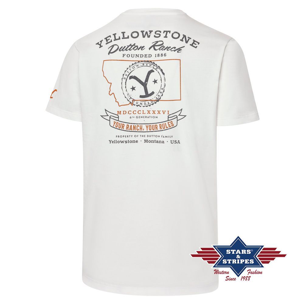 Western Unisex T-Shirt - Yellowstone Collection - Your Ranch, Your Rules