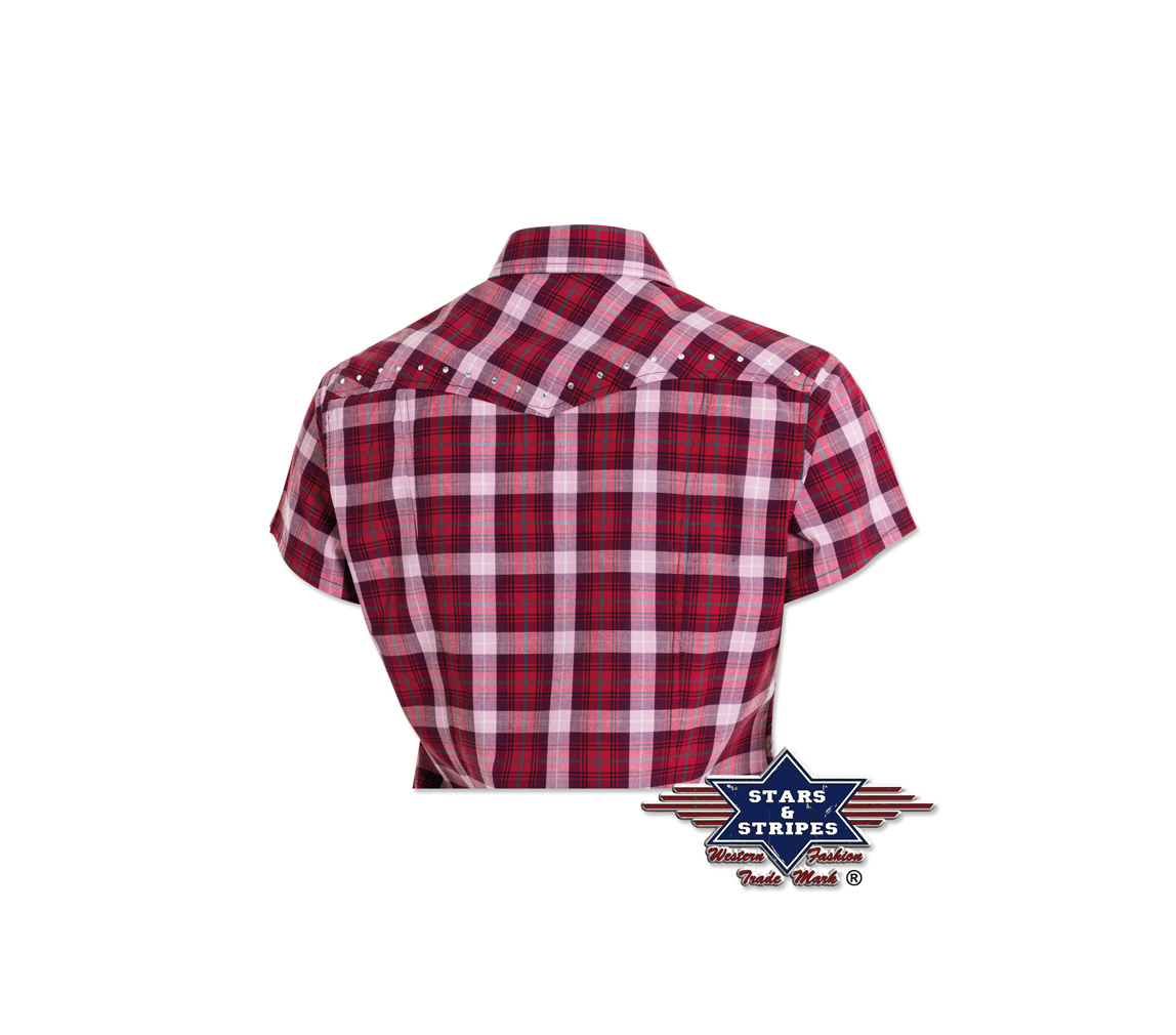 Reduziert - Westernbluse von Stars & Stripes - Doreen, Größe L
