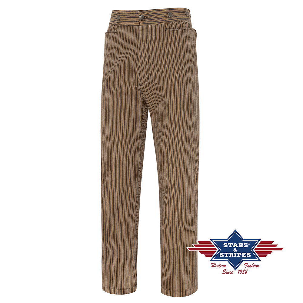 Reduziert - Western Hose von Stars & Stripes - Frankie, Old Style, Bundweite 48 inch / 122 cm