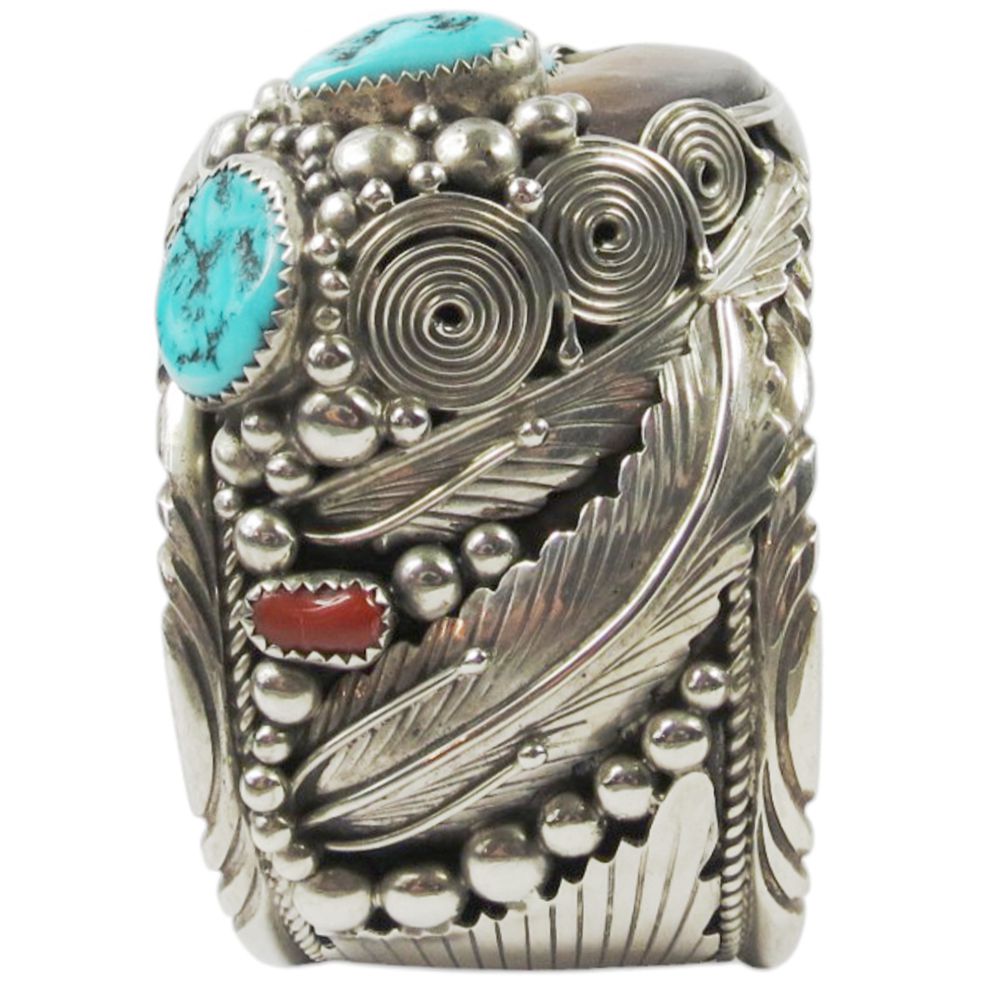 Indianerschmuck Armspange für Herren - Pawn Schmuck - Vintage Premium Bear Claw