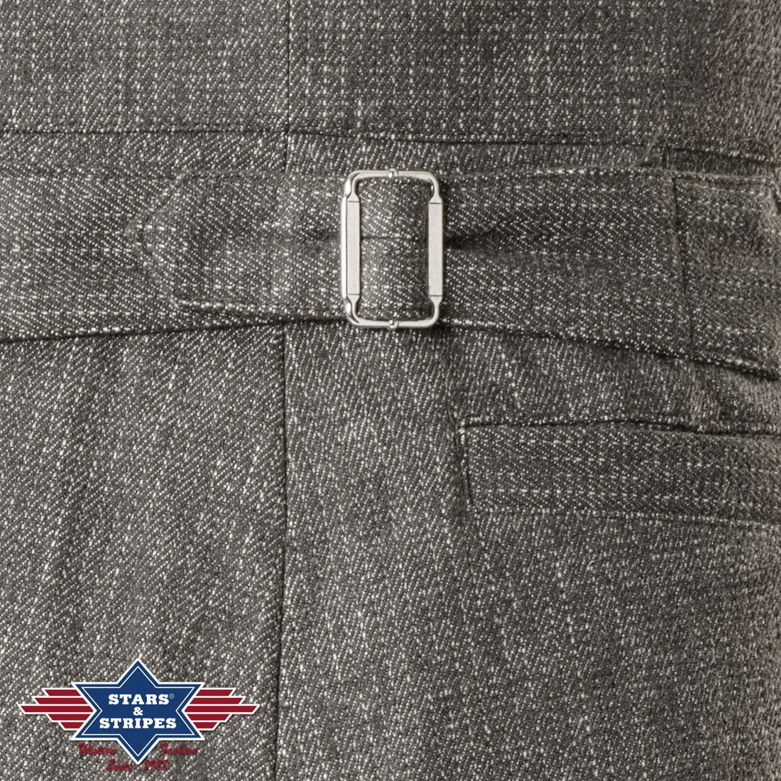 Reduziert - Western Hose von Stars & Stripes - Fargo, Old Style, Bundweite 36 inch / 91,50 cm