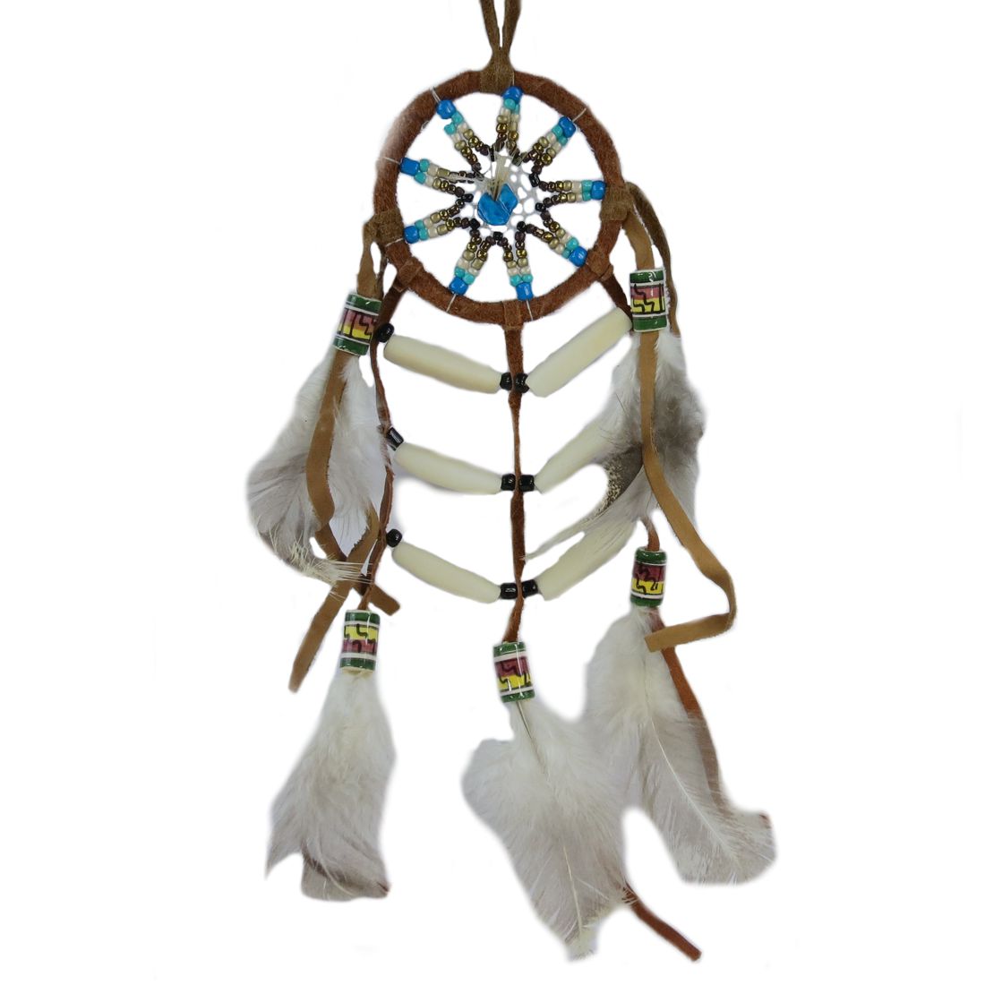 Traumfänger / Suncatcher - Navajo Warrior, Braun II