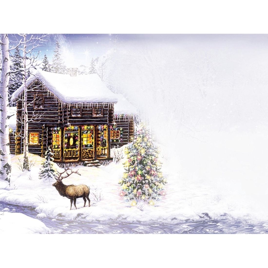 Weihnachtskarte - Warm Wishes