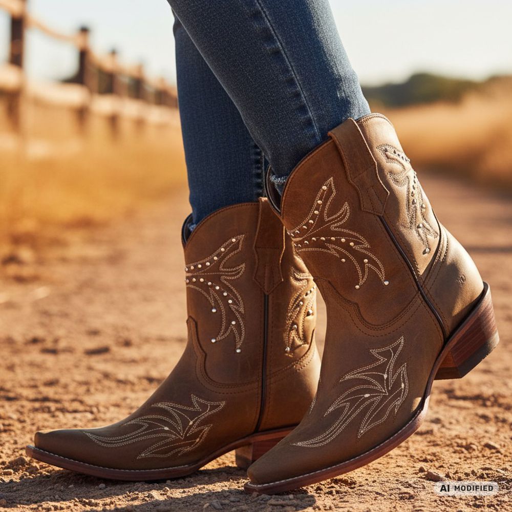 Damen Cowboystiefelette - Boot Legends Of The West - Silver City