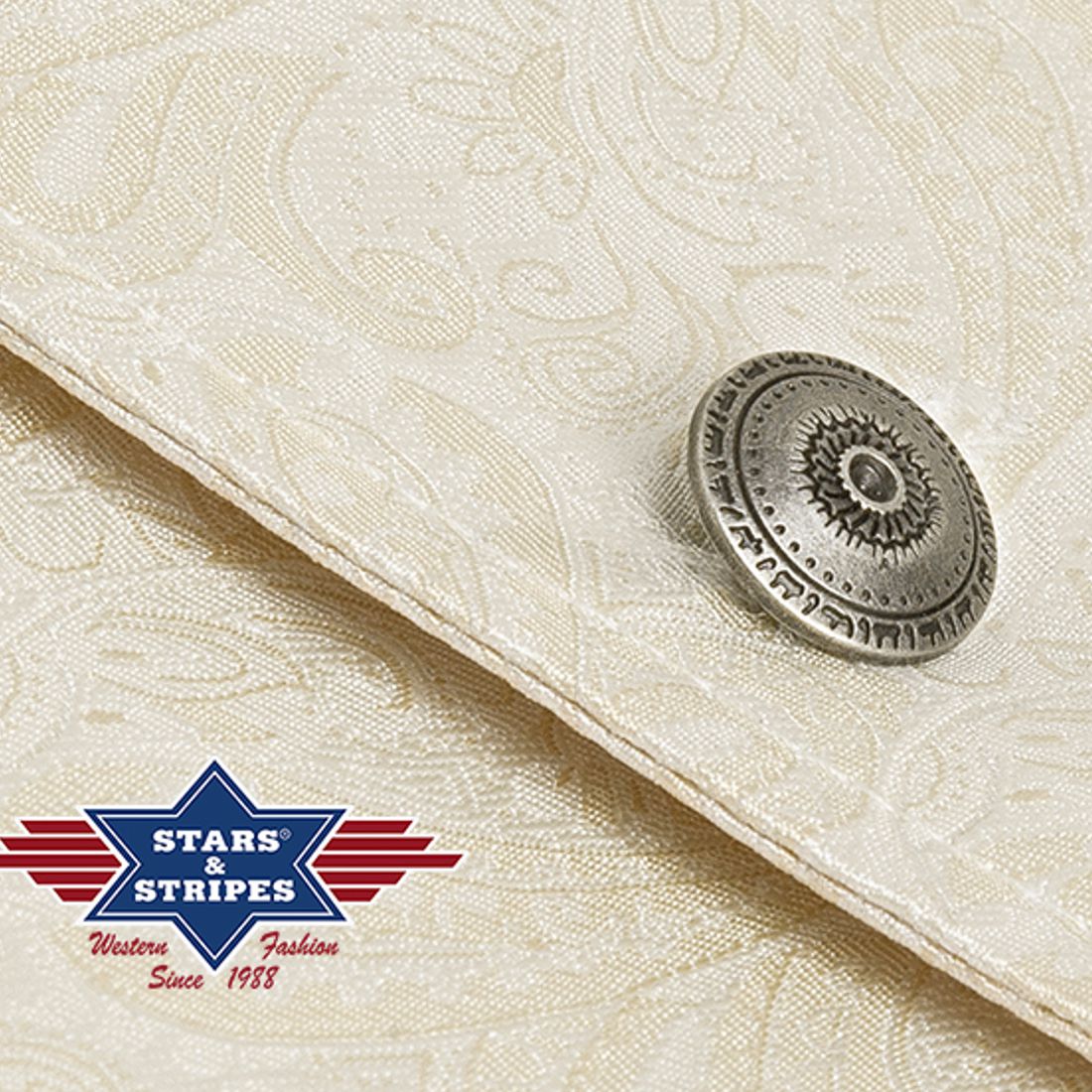 Reduziert - Weste von Stars & Stripes - Straight Flush, Old Style, Größe M