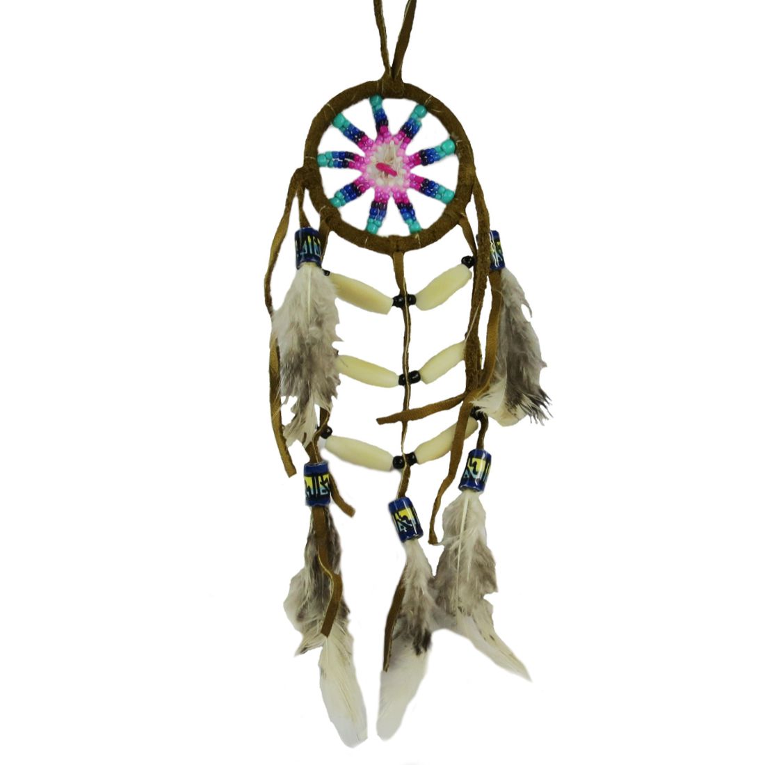 Traumfänger / Suncatcher - Navajo Warrior, Braun I