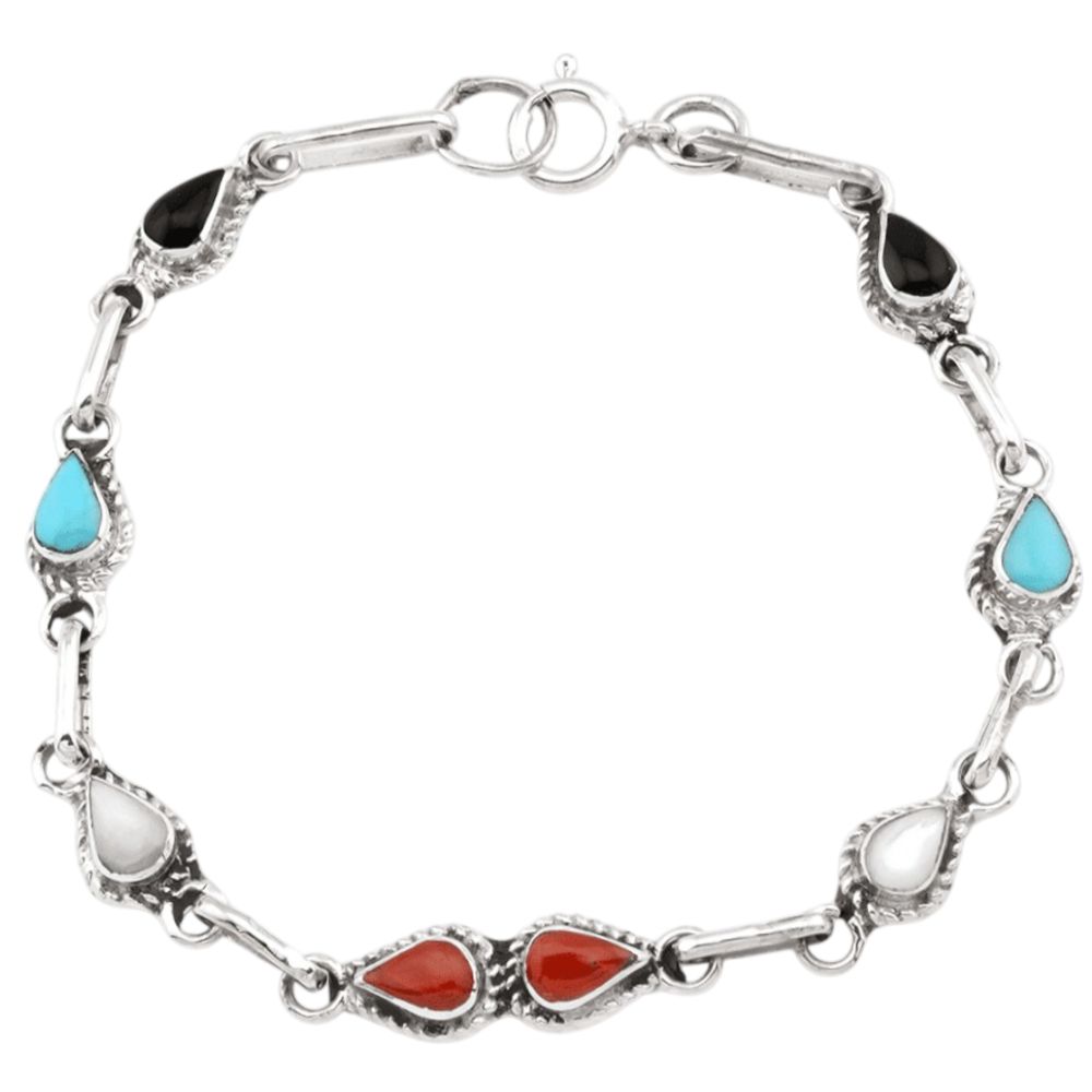Armband für Damen aus Sterling Silber - Zuni Gems of Tears