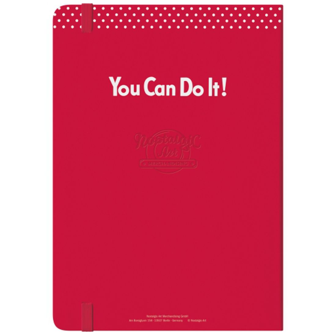 Retro-Notizbuch / Bullet Journal - Hot Fifties - We Can Do It!