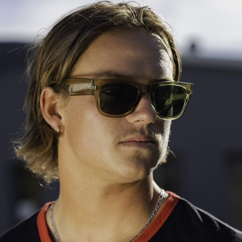 Schwarze Wayfarer Sonnenbrille