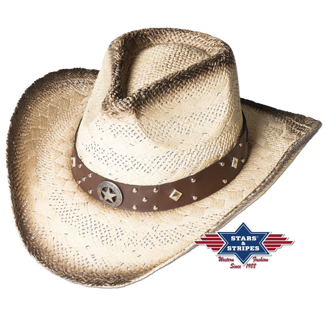 Reduziert - Westernhut von Stars & Stripes - Santiago, Größe L (57 – 59 cm)