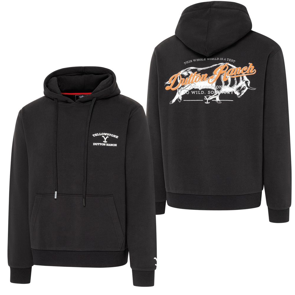 Western Unisex Hoodie - Yellowstone Collection - So Wild, So Angry