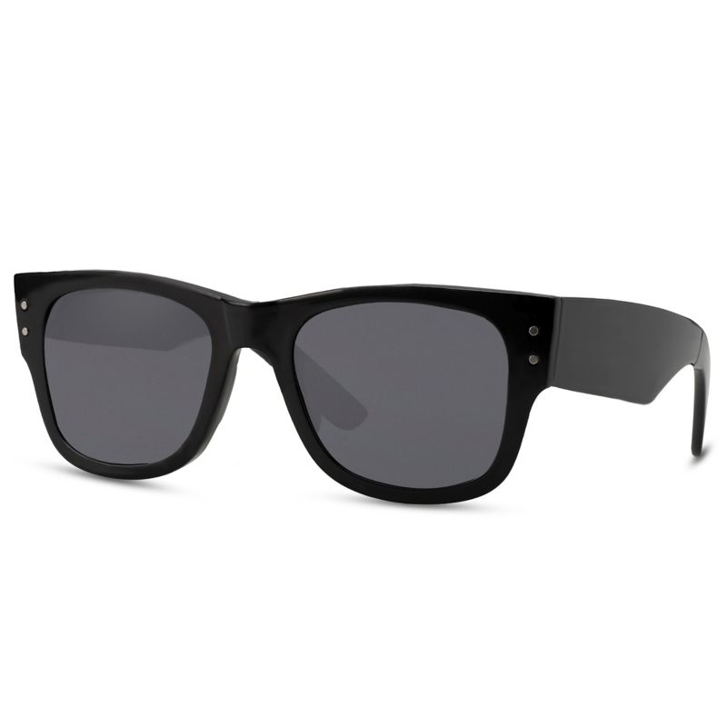 Schwarze Wayfarer Sonnenbrille - Liam
