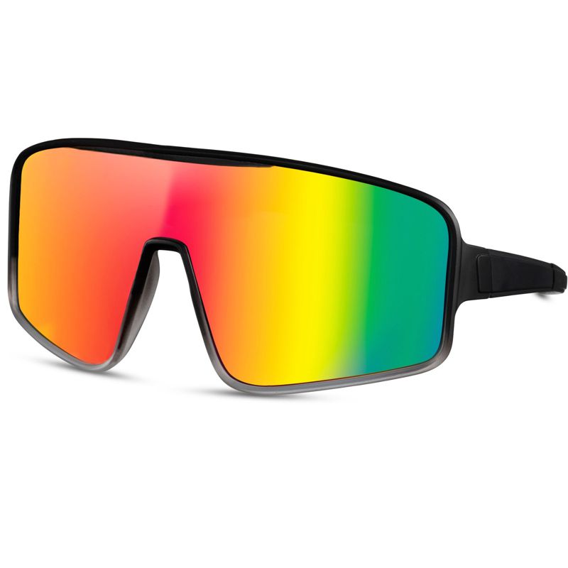 Verspiegelte Sportbrille