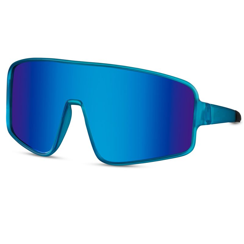 Verspiegelte Sportbrille