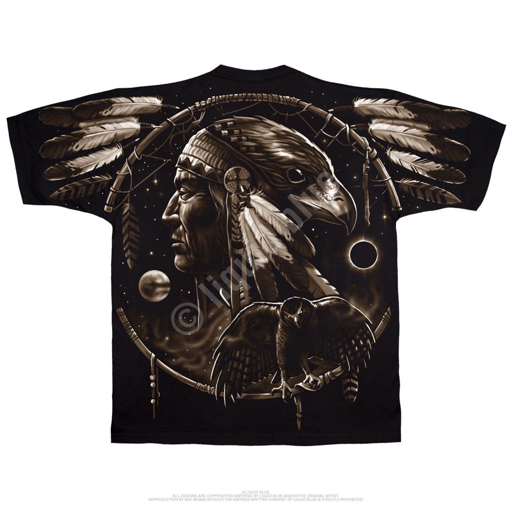 Liquid Blue T-Shirt - Indianer - Dream Spirit