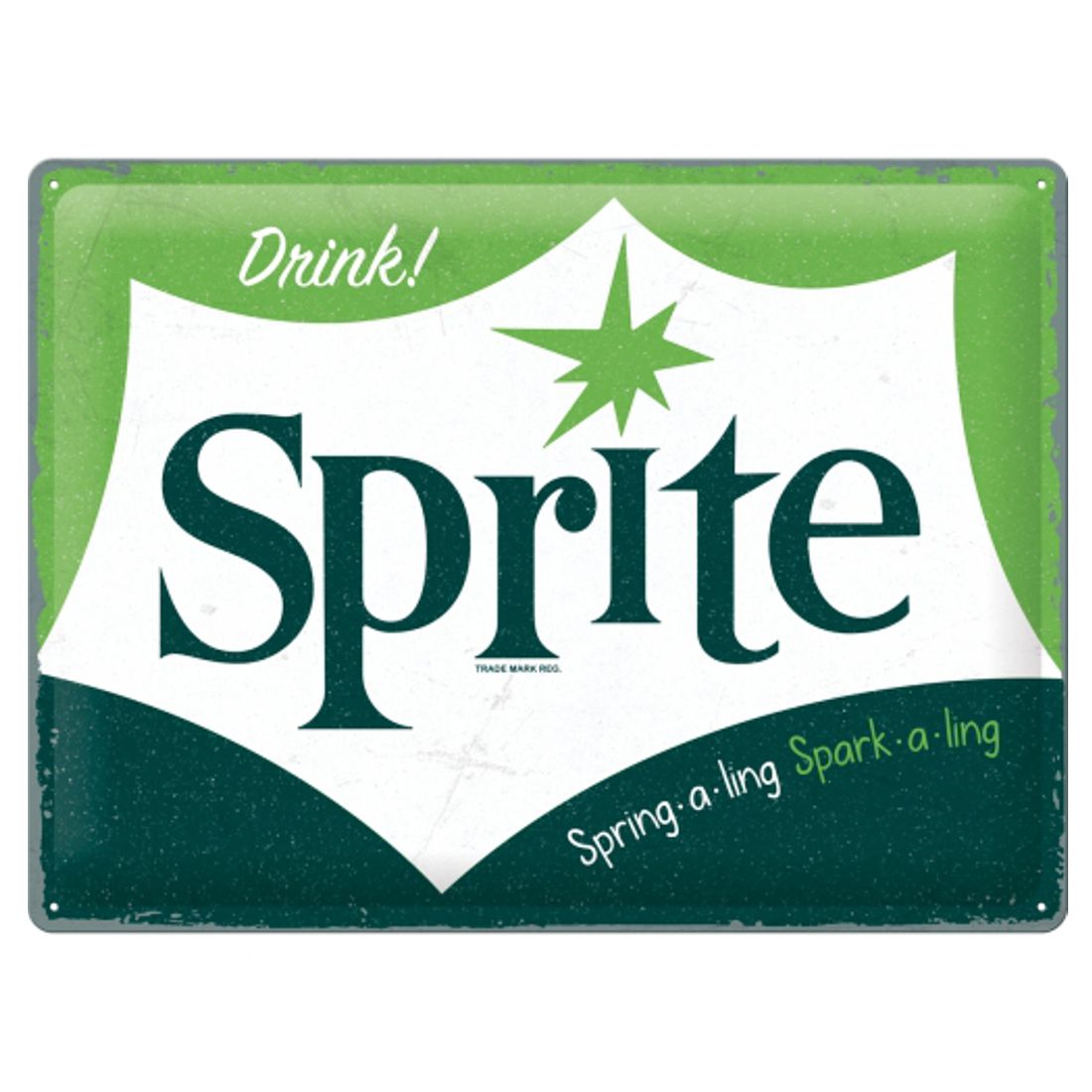 Blechschild - Sprite - Logo, Special Edition