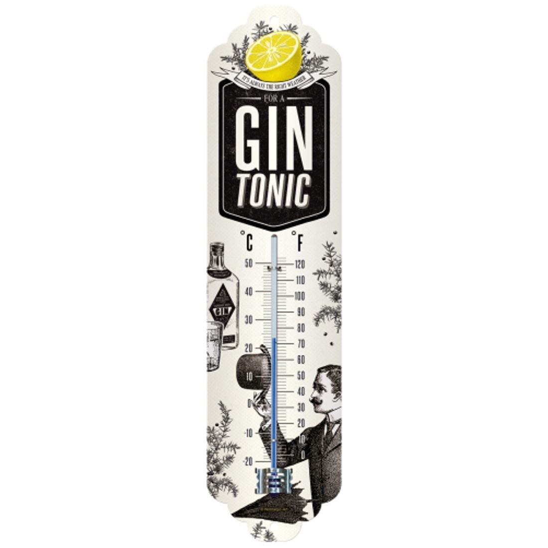 Thermometer - Hot Fifties - Gin Tonic