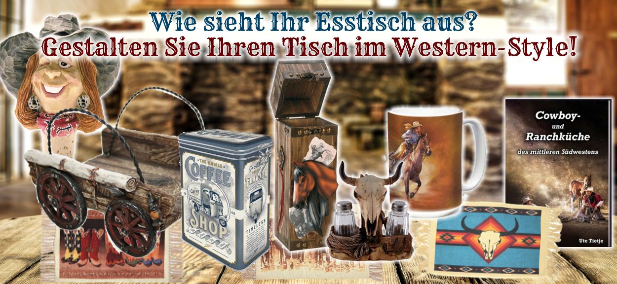 Western-Look für Esstisch und Küche