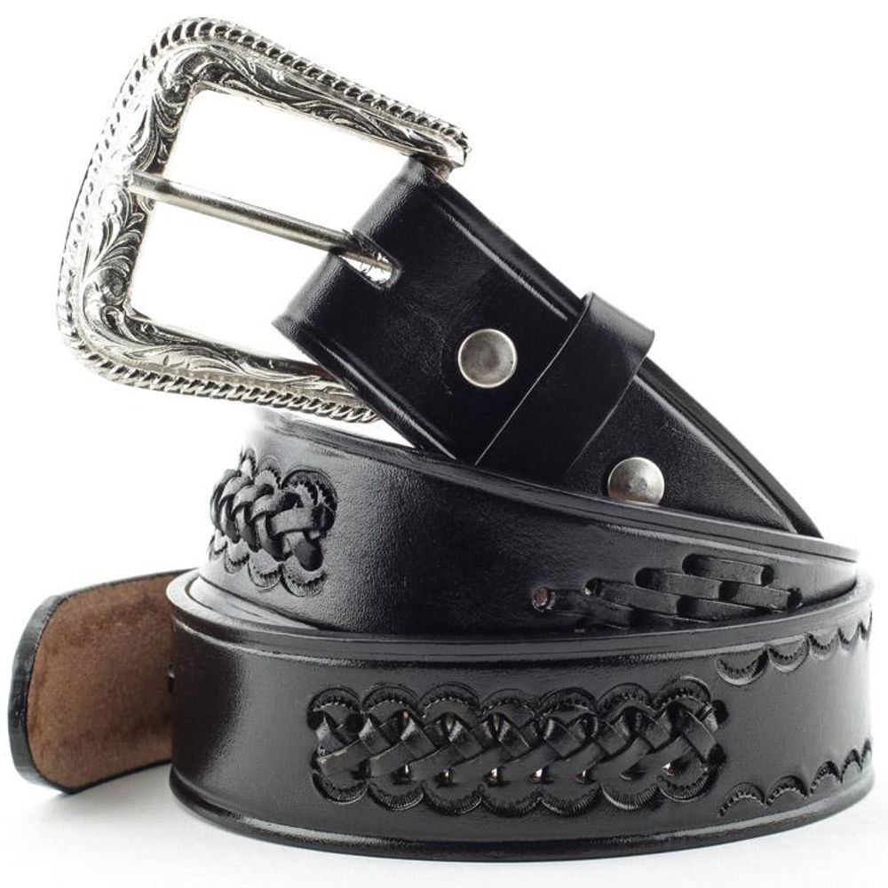Reduziert - Ledergürtel - Western Belt - WG-56, Länge 42 inch (106 cm)