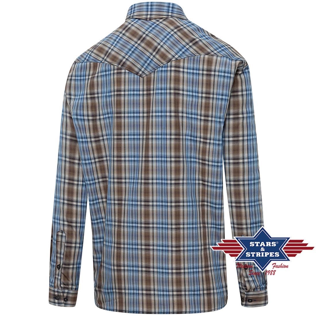 Reduziert - Westernhemd von Stars & Stripes - Arizona, Größe XL
